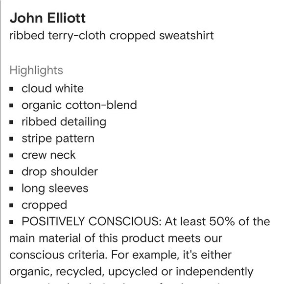 JOHN ELLIOTT Ribbed Terry Sweatpant + Sweatshirt - Picture 14 of 16